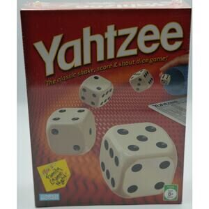 Yahtzee Game - Classic Shake, Score & Shout Dice Game - New Sealed